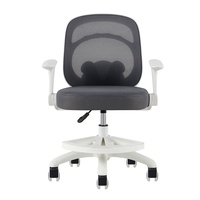 Chaise de bureau ergonomique moderne haut de gamme pour usage domestique, confortable, pivotante, réglable, idéale pour le streaming en direct