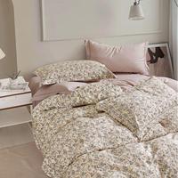 Parure de lit de luxe en coton 100% personnalisable, literie de haute qualité tissée, housse de couette, taie d'oreiller pour la maison et l'hôtel