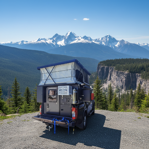 Coque <span class=keywords><strong>de</strong></span> camping-car 4x4 à glisser sur <span class=keywords><strong>la</strong></span> benne <span class=keywords><strong>de</strong></span> pick-up, pour camion <span class=keywords><strong>de</strong></span> taille moyenne, compatible Tacoma Tundra - Product Image 4