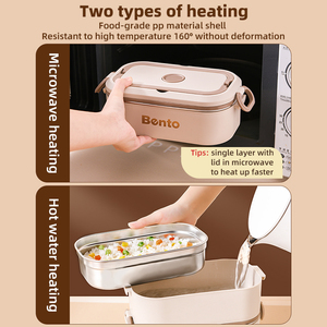 Fabbrica BPA-Free in acciaio inox Thermos Bento Lunch scatole di cibo isolato a prova di perdite scatola per bambini - Product Image 4