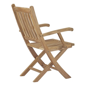 Juego de <span class=keywords><strong>comedor</strong></span> al aire libre de <span class=keywords><strong>teca</strong></span> para patio al aire libre de 7 piezas con muebles naturales - Product Image 4