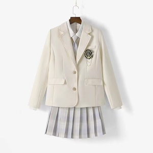 [NOMSOC] Traje Escolar Brillante para Niñas, Conjunto Formal de 5 Piezas para Ceremonia de Graduación, Escuela Primaria/Secundaria - Product Image 4
