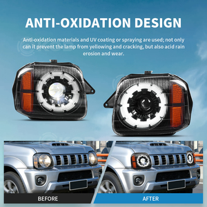 Faros Delanteros LED Completos Arcaicos para Suzuki Jimny JB23 JB33 JB43 2007-2017 con Animación de Encendido, Faros Delanteros JB23 - Product Image 2