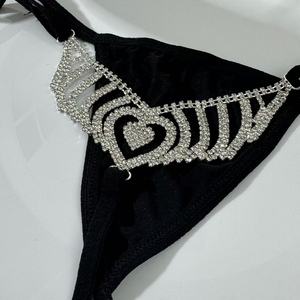 Chaîne de corps en strass pour femmes <span class=keywords><strong>sexy</strong></span>, string, lingerie, culotte, sous-vêtements, cadeau - Product Image 3
