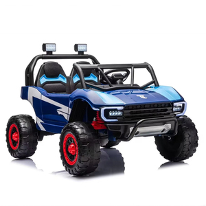 <span class=keywords><strong>Voiture</strong></span> électrique pour enfants avec télécommande 2.4G, lumières LED, batterie rechargeable 12V, <span class=keywords><strong>voiture</strong></span> de course tout-terrain pour enfants - Product Image 3