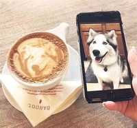 Imprimante à plat 3D à jet d'encre EVEBOT WiFi, nouvelle imprimante alimentaire pour latte art, espresso, cappuccino, biscuits, macarons, gâteaux