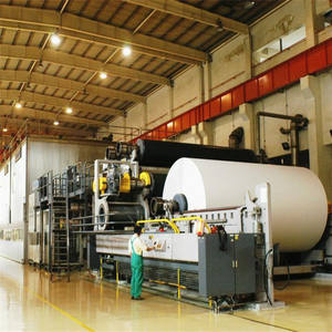 गेहूं की पुआल लकड़ी लुगप प्रिंटिंग पेपर बनाने मशीन 5-10 टन कागज समाचार प्रिंट पेपर उत्पादन लाइन - Product Image 4