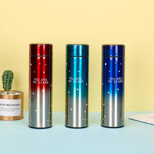 Usine directe température <span class=keywords><strong>Internet</strong></span> célébrité dégradé affaires gobelet 304 acier inoxydable vide tasse personnalisation - Product Image 1