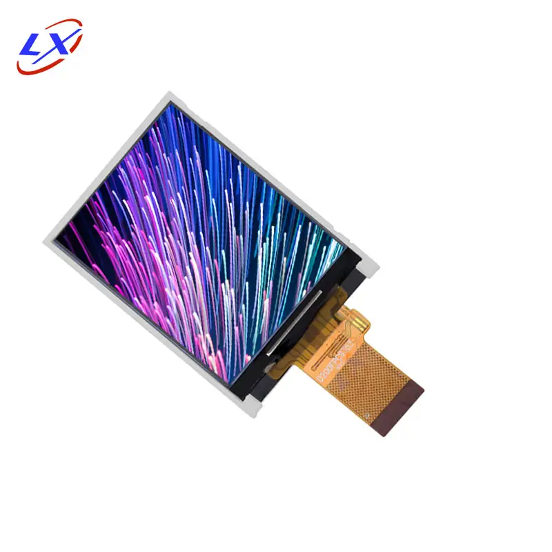 Módulo LCD TFT Transparente de 2 Polegadas, Conector de 22 Pinos, Tela 240x320 qvga, Display Colorido LCD