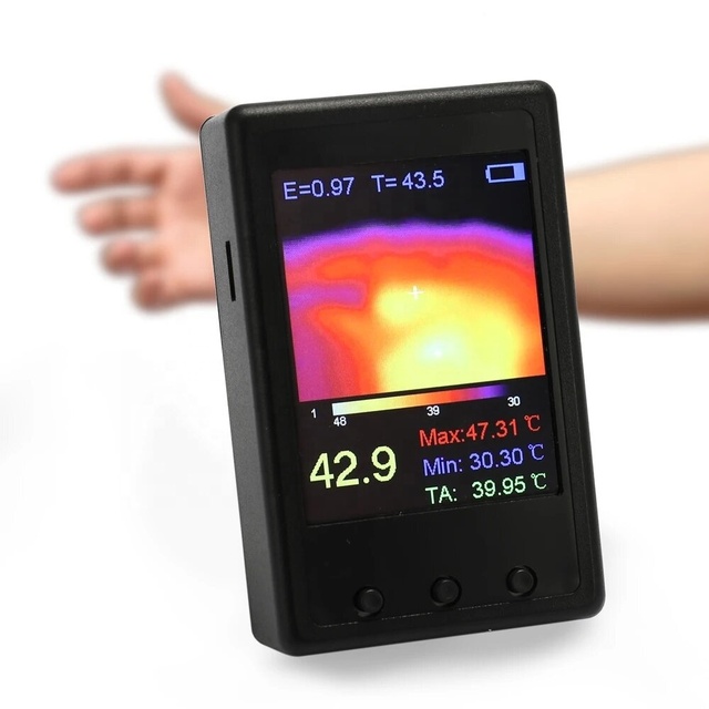 32x24 Infrared Thermal Imager MLX90640 Handheld Thermograph Camera Infrared Temperature Sensor Temperature Measurement
