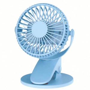 HOT SALE USB Rechargeable Fan Clip on <b>Mini</b> <b>Desk</b> Fan Portable Baby Stroller Fan - Product Image 3