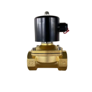 1-Inch Cống Điều Khiển 2W NC Solenoid <span class=keywords><strong>Valve</strong></span> 24V 220V Đồng Chuyển Đổi 12V Van Nước Với 4-6 Điểm Điều Khiển Cho Nước Phương Tiện Truyền thông - Product Image 1