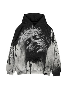 Men <b>Leopard</b> <b>Print</b> Zip Up <b>Hoodie</b> Oversized French Terry Sweatshirt Pocket Streetwear Custom OEM - Product Image 2