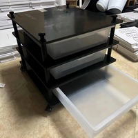 Étagère modulaire en PVC écologique pour l'élevage de reptiles, boîtes à tiroirs carrées en PVC, cage d'exposition pour animaux de compagnie, vivarium pour reptiles, élevage de serpents