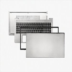 Nouvel ensemble complet de coques pour ordinateur portable HP EliteBook 650 655 G9 : coque arrière LCD, cadre avant, repose-poignets et boîtier inférieur - Product Image 1