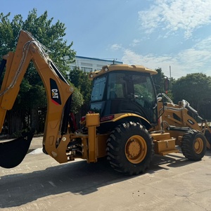 Mini-excavatrice CAT420F d'occasion à bas prix, tractable, avec pelle rétrocaveuse et chargeur frontal, rétrocaveuse Cat420 d'occasion à vendre - Product Image 2