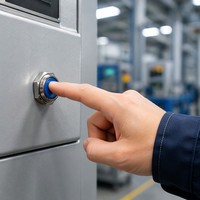 Meilleures ventes Interrupteur à bouton poussoir en métal étanche IP67 19MM Interrupteur à bouton poussoir momentané/à verrouillage éclairé pour commande électrique