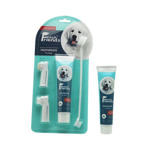 Kit de pasta Dental para el cuidado de las mascotas, cepillo de dientes de silicona para <span class=keywords><strong>limpieza</strong></span> de los dientes, micro cerdas, oral, para <span class=keywords><strong>perros</strong></span> y gatos, <span class=keywords><strong>precio</strong></span> de fábrica - Product Image 1