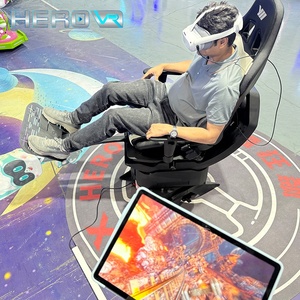 Simulateur de mouvement 360° HEROVR à retour sur investissement élevé avec structure métallique pour les salles de jeux <span class=keywords><strong>VR</strong></span> dans les parcs d'aventure et les salles de jeux - Product Image 2