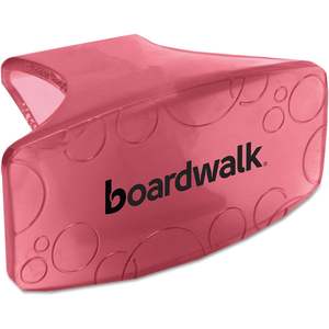 Désodorisants pour urinoirs Boardwalk EBCP012I072M01AAS8000, parfum pomme épicée, clip pour cuvette rouge, 12 par boîte - Product Image 1