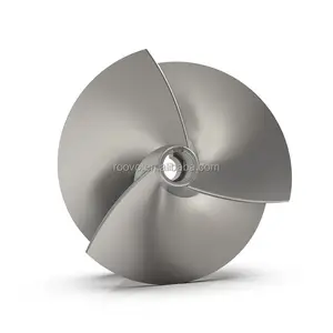 Ship And Yacht Propeller Impeller 304 Stainless Steel Precision Casting 5-axis CNC Machining Impeller Accessories