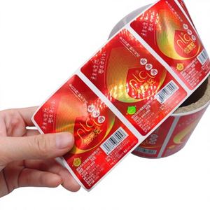 Impression d'étiquettes personnalisées autocollantes <span class=keywords><strong>pour</strong></span> bouteilles de vin et de boissons, impression CMYK, impression douce au toucher <span class=keywords><strong>pour</strong></span> bouteilles - Product Image 2