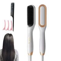 Sisir Pelurus Rambut Elektrik Portabel Profesional Penjualan Terlaris 2026  Alat Pelurus Rambut