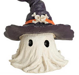 Sombrero de fantasma de terror de <span class=keywords><strong>Halloween</strong></span>, artesanías creativas de resina para adornos de jardín y decoraciones de fiesta transfronterizas - Product Image 5