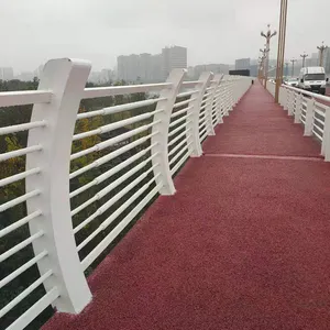 Custom Color Stainless Steel 201 304 Safety Road Barrier Bridge Guardrail For Sale