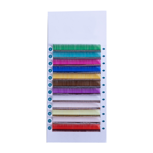 7-15mm sao <span class=keywords><strong>m</strong></span>àu sắc Mink lông mi <span class=keywords><strong>m</strong></span>ở rộng cổ điển lông mi <span class=keywords><strong>m</strong></span>ở rộng 0.15 trước khi thực hiện <span class=keywords><strong>m</strong></span>ở rộng lông mi - Product Image 3