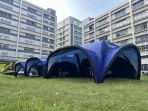 Tenda Dome Tiup Kustom Misign High End 4x6m untuk Iklan Acara Olahraga, Tenda Promosi untuk Pameran Dagang, Balapan Luar Ruangan - Product Image 2