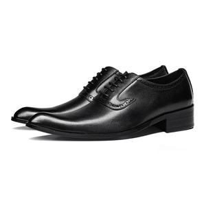 Chaussures en cuir noires à talons hauts pour homme, style japonais, pour soirée, mariage ou performance - Product Image 2