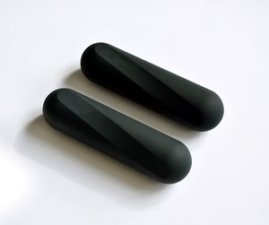 Black Pilates Accessories Set Silicone Wrist Ankle <b>Weights</b> Ring-<b>Weight</b> Barbell <b>Dumbbells</b> Home Gym Eco-Friendly Durable Exercise - Product Image 4