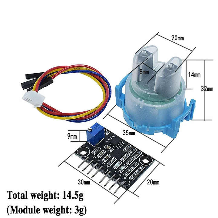 Turbidity Sensor Suspended Turbidity Value Detection Module Kit Liquid ...