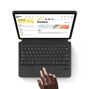 12.4 Inch Wireless <strong>Keyboard</strong> Pu Leather Cover <strong>for</strong> Samsung Galaxy <strong>Tab</strong> S7 FE S7 Plus S8 Plus Tablet <strong>Keyboard</strong> <strong>Case</strong> - Product Image 4