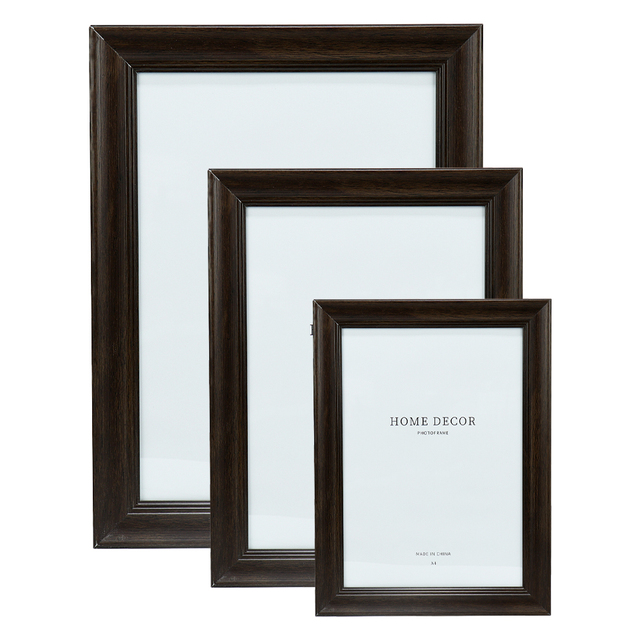 Wholesale Factory Price Custom Photo Frame MDF Wooden Picture Frame 4x6 to 16x20 Inch A3 to A5 Sizes Big Picture Frame
