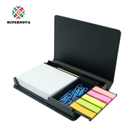 Maßgefertigte Sublimations-PU-Leder Haftnotizbox & Notizblockhalter Tragbar für Schule & Büro