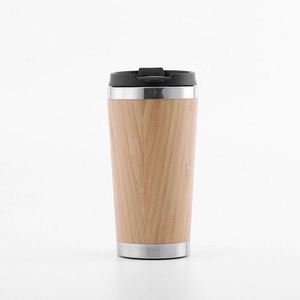 แก้วกาแฟแบบพกพา สแตนเลสหุ้มไม้ไผ่ สำหรับเดินทาง ผลิตตามสั่ง ขายส่ง - Product Image 3