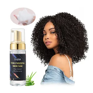 Custom Logo Moisturizing Hair Styling Product Fast Drying Strong Hold Enhance 4C Curl Hair Mousse