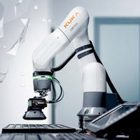 Robot collaboratif KUKA LBR Iico 12 R1260, charge utile de 12 kg, haute précision pour le vissage, précision de +/-0,04 mm pour l'assemblage