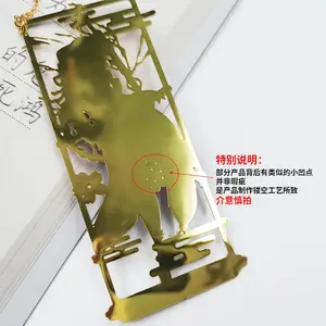 Genshin impacto borla colgante Metal marcapáginas Raiden <span class=keywords><strong>Shogun</strong></span> Zhongli <span class=keywords><strong>Yae</strong></span> Miko Nahida Xiao diario libro Clip - Product Image 6