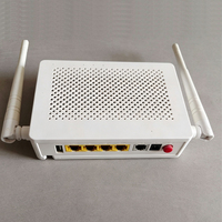 Barang Bekas yang Cocok untuk Modem Optik Dual-Mode XPON GP F663NV3a Gigabit Home Broadband ONU dengan Antena F663 NV 3A.