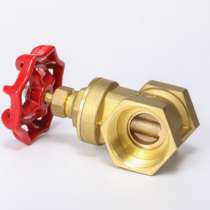 El estándar internacional de rosca para válvulas de compuerta de latón de varios diámetros es adecuado para medios de agua y aceite. - Product Image 5