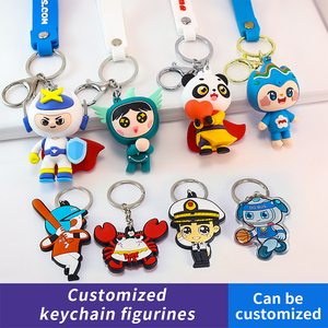 <span class=keywords><strong>Portachiavi</strong></span> 3D in PVC Personalizzato con Logo e Colori Personalizzabili, Regalo Promozionale con Personaggi dei Cartoni Animati come Jelly Cat, Coniglio, Mario - Product Image 4