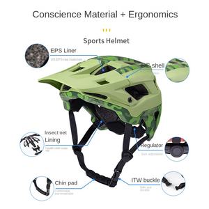 <span class=keywords><strong>S</strong></span>ınır Ötesi Yeni Unisex Yetişkin Bisiklet Dağ Bisikleti Off-road Kaskı PC Kabuklu EPS İç Kabuklu - Product Image 3