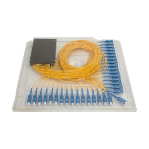 Séparateur <span class=keywords><strong>de</strong></span> Fiber optique FTTH Type <span class=keywords><strong>de</strong></span> queue <span class=keywords><strong>de</strong></span> cochon Type <span class=keywords><strong>de</strong></span> Cassette SC UPC APC 1 32 séparateur PLC <span class=keywords><strong>de</strong></span> Fiber optique - Product Image 2