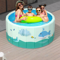 Piscine gonflable hors sol pliable en PVC durable, écologique et adaptée aux familles, pour enfants et adultes