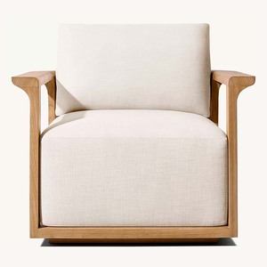 Nhà Máy Bán Hàng Trực Tiếp Boho Mix-Chất Liệu Sinh Thái Hiện Đại Nước UV Chống Tếch Gỗ Ngoài Trời <span class=keywords><strong>Sofa</strong></span> Set Cho Vườn Biệt Thự Khách Sạn Khu Nghỉ Mát Patio - Product Image 2