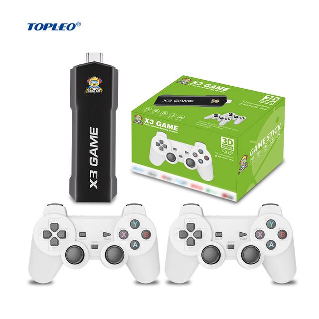 Topleo Smart Android Game Stick Lite EU Video Game Console Handheld Players Pro Wireless Arcade GBC MD Android 10.0 TV Stick Box