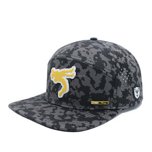 Gorras de Béisbol de Alta Calidad con Diseño de Camuflaje de 7 Paneles, Estilo Urbano, Unisex, Personalizadas, con Logotipo de Goma en 3D - Product Image 2